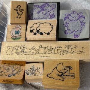 Stampin' Up! Animal and Easter stamps!
